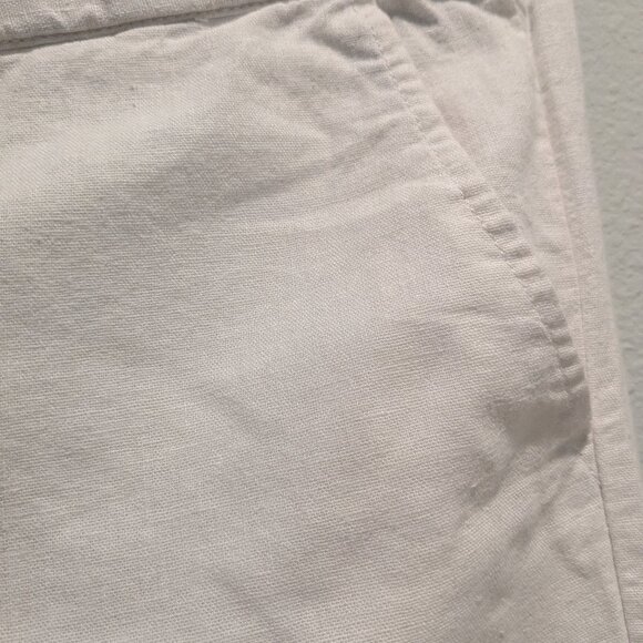 Vintage Caslon White Linen Pants - Small - Picture 2 of 7
